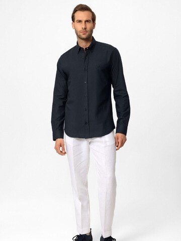 Coupe regular Chemise Dandalo en bleu