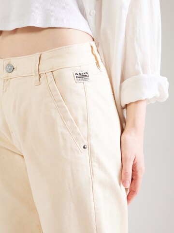 G-STAR Tapered Hose 'Kate' in Beige