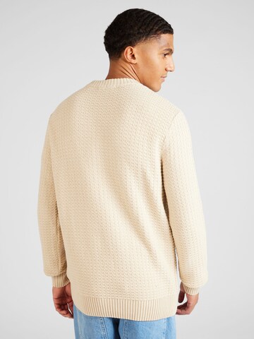 SELECTED HOMME Sweater 'Thim' in Beige