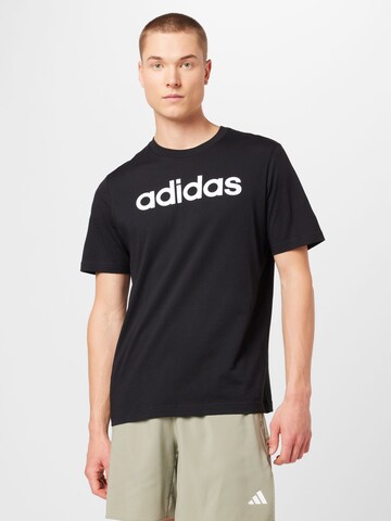 ADIDAS SPORTSWEAR Performance Shirt 'Essentials' in Black: front