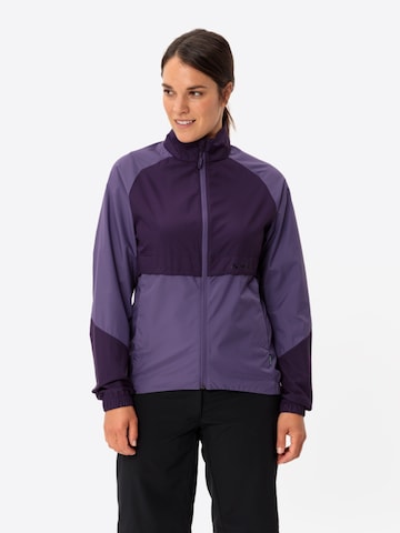 VAUDE Outdoorjas 'Loamer Air' in Lila: voorkant