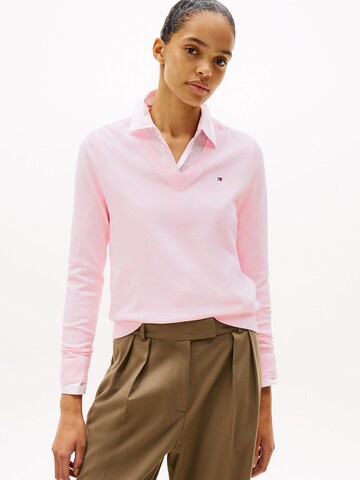 Pull-over TOMMY HILFIGER en rose : devant