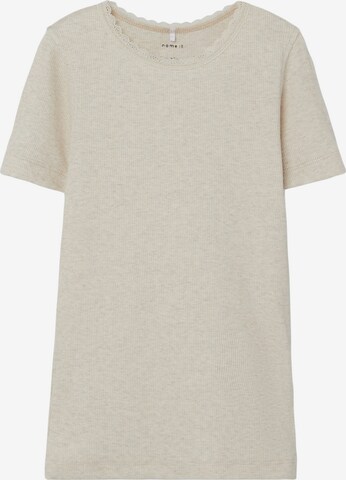 NAME IT Shirt 'Kab' in Beige: voorkant