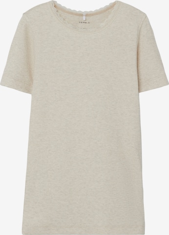 T-Shirt 'Kab' NAME IT en beige : devant