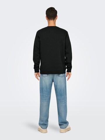 Only & Sons - Sweatshirt 'ONSDAWSON' em preto
