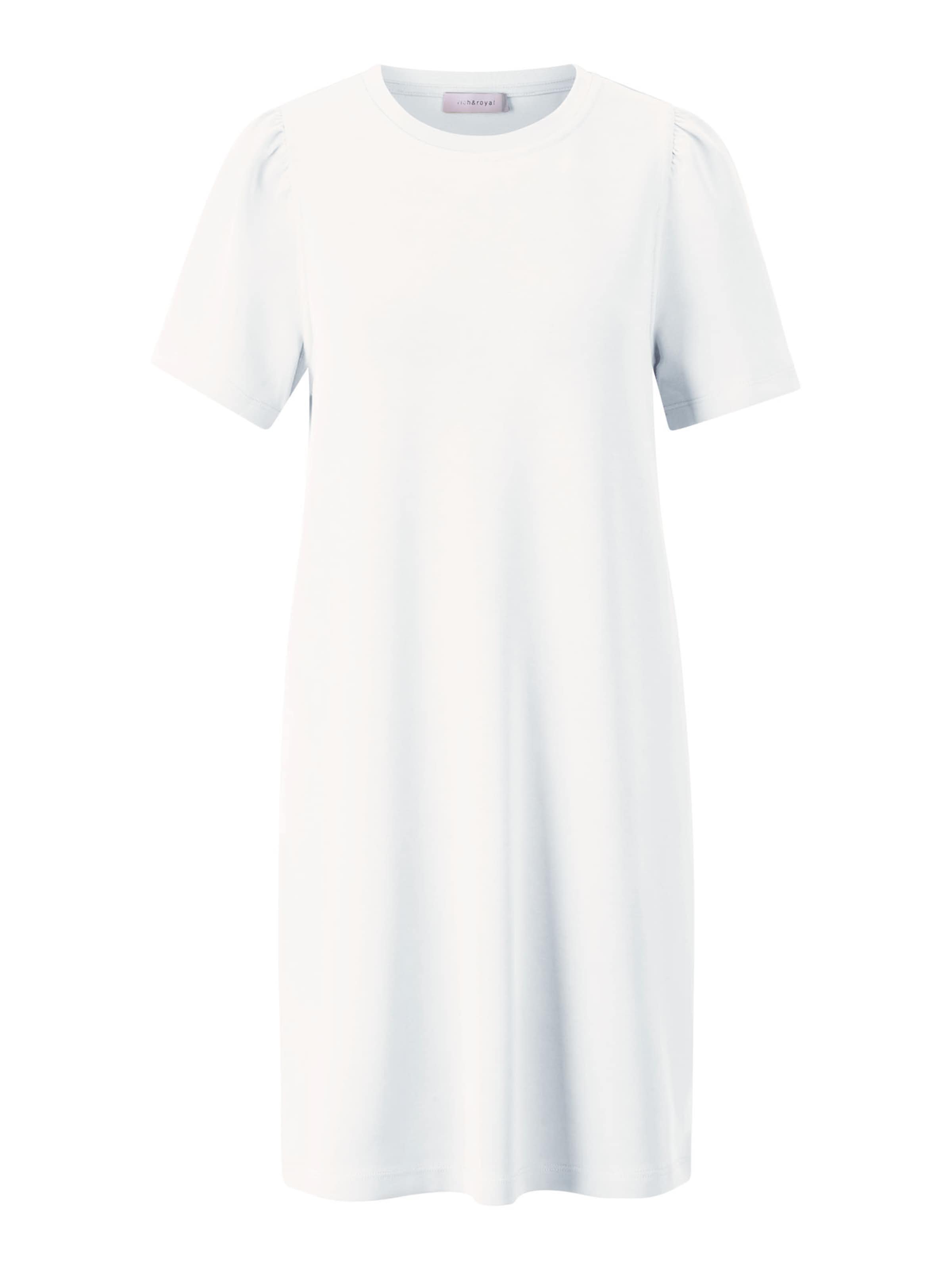 Rich & Royal - Vestido de verano en blanco: frente