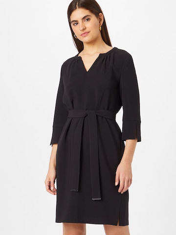 Rochie de la s.Oliver BLACK LABEL pe negru: față