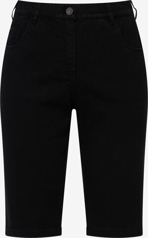 Ulla Popken Jeans in Black: front