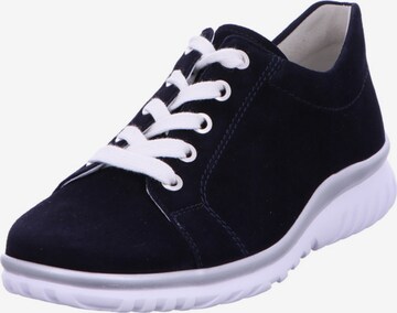 SEMLER Athletic Lace-Up Shoes in Blue: front