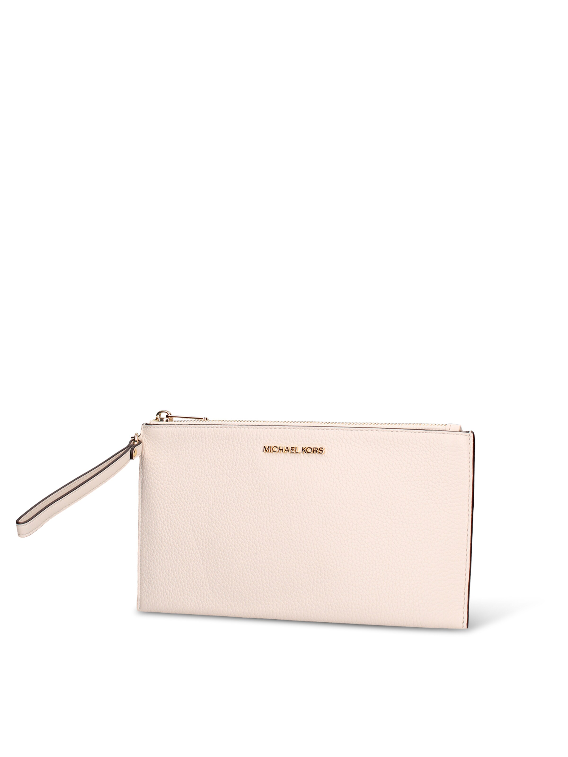 Pochette 'Pochette Michael Kors pelle vera con zip' di Michael Kors in beige