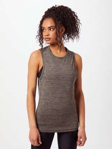 HIIT Sports Top in Grey: front