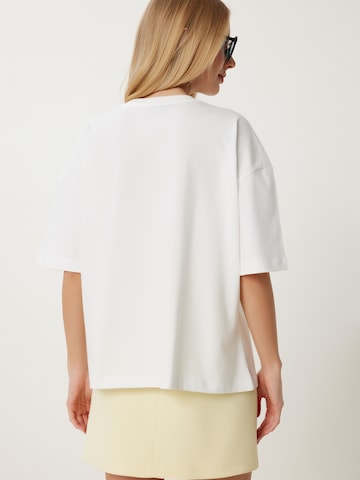 T-shirt Happiness İstanbul en beige