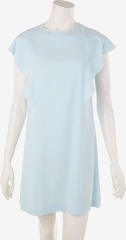TIZIANA PAVONCELLI Volantkleid in XS in Blue: front