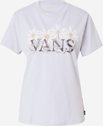 T-shirt 'FLOWER FRIENDS' VANS en violet : devant