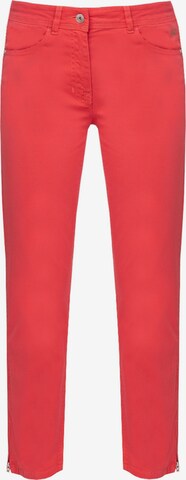 ppep. Regular 5-Pocket-Hose in Rot: predná strana