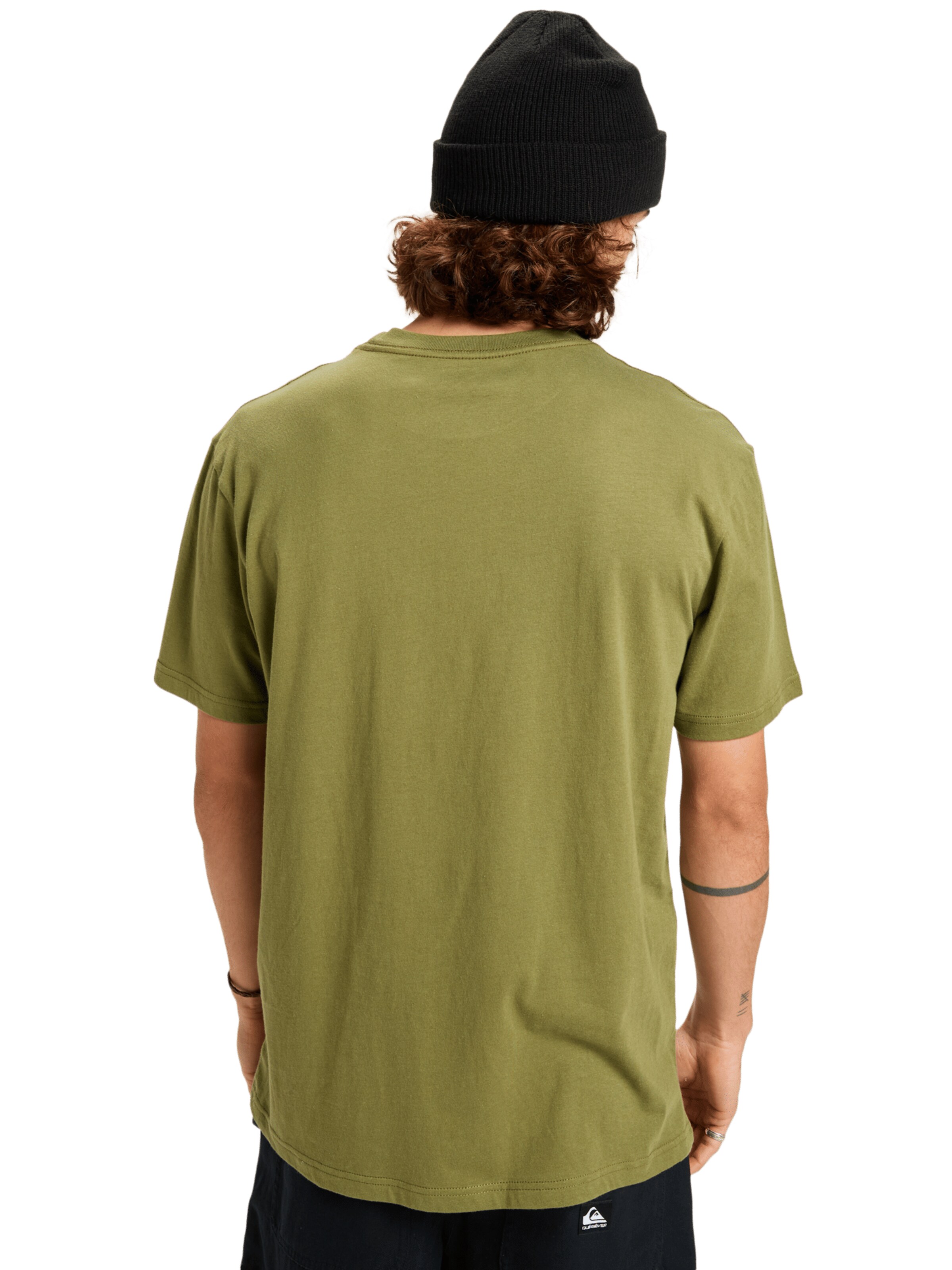 QUIKSILVER Athletic Sweatshirt in Green