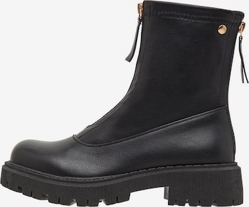 Bottines 'GABBI' Bianco en noir : devant