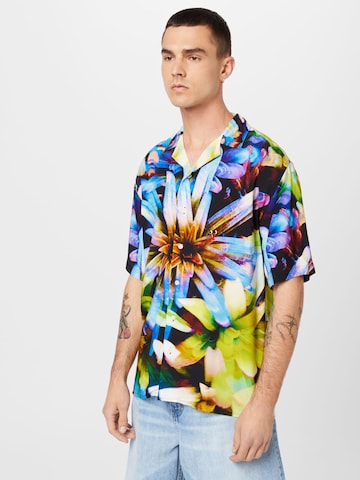 Redefined Rebel - Ajuste regular Camisa 'Johan' en Mezcla de colores: frente