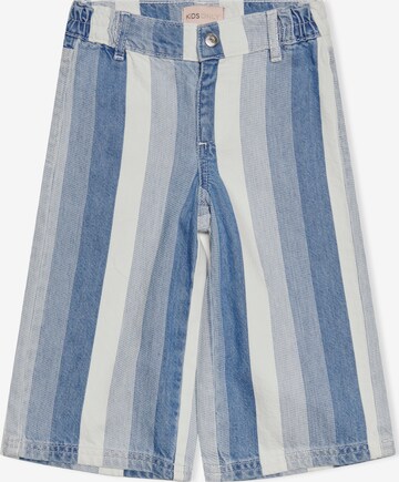 KIDS MINI GIRL Zvonové kalhoty Džíny 'Lisa' – modrá: přední strana