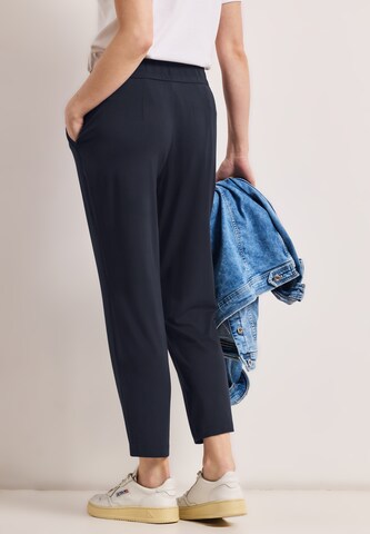 STREET ONE Tapered Hose in Blau