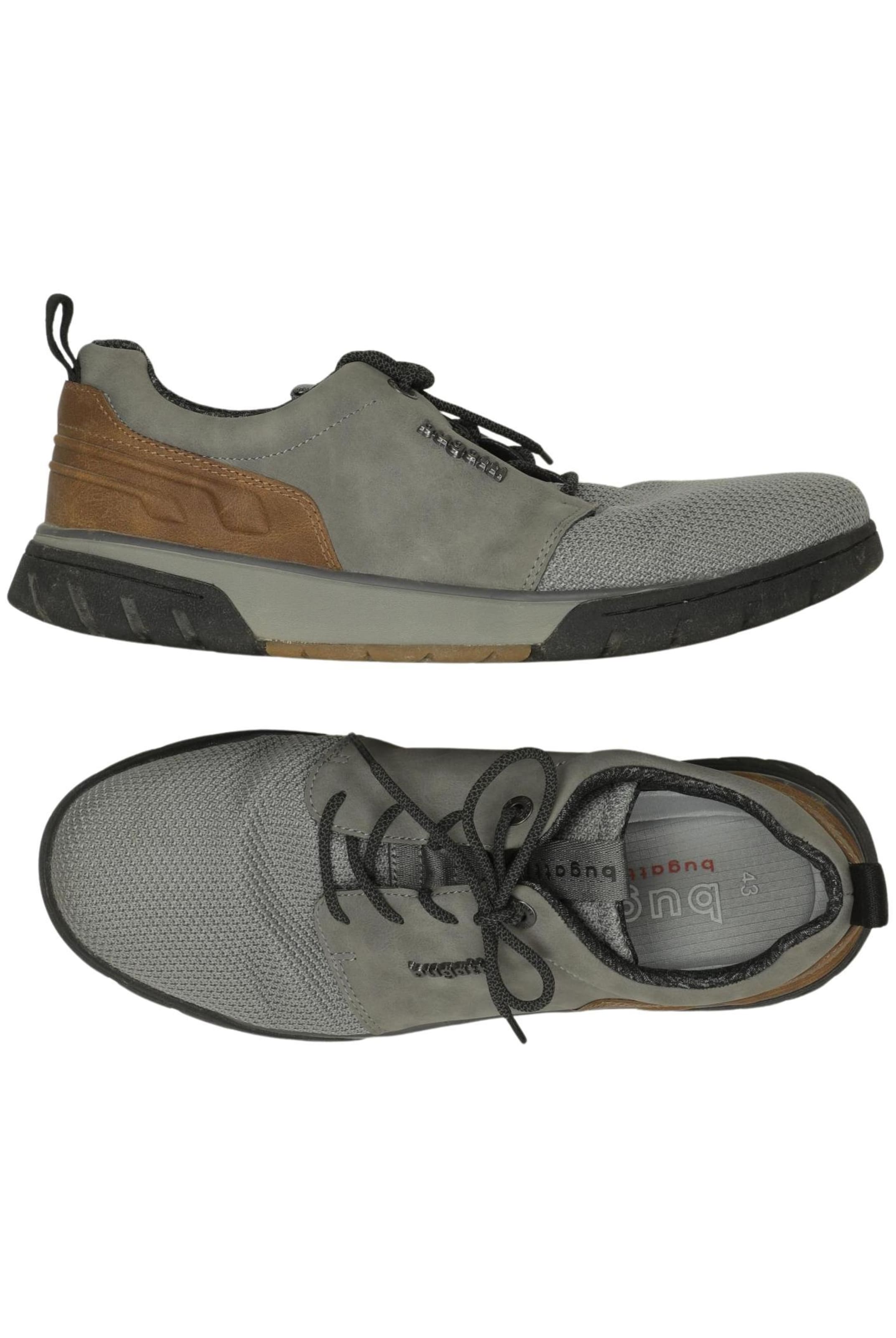 bugatti Halbschuh 43 in Grau: Vorderseite