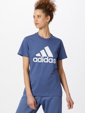 ADIDAS SPORTSWEAR Funkčné tričko 'Essentials' - Modrá: predná strana