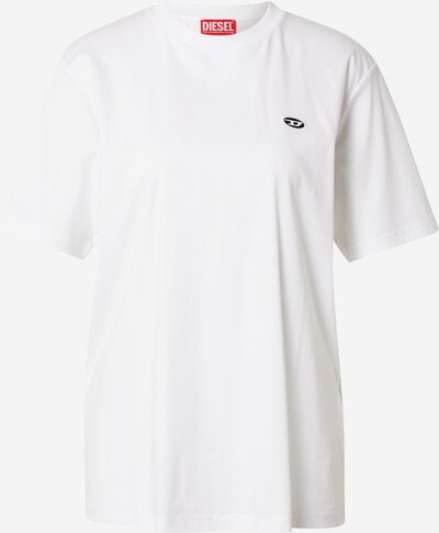 DIESEL Oversized shirt 'DOVAL' in de kleur Zwart / Wit, Productweergave
