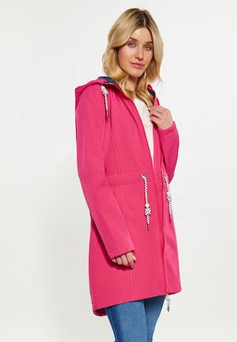 Schmuddelwedda Raincoat in Pink: front