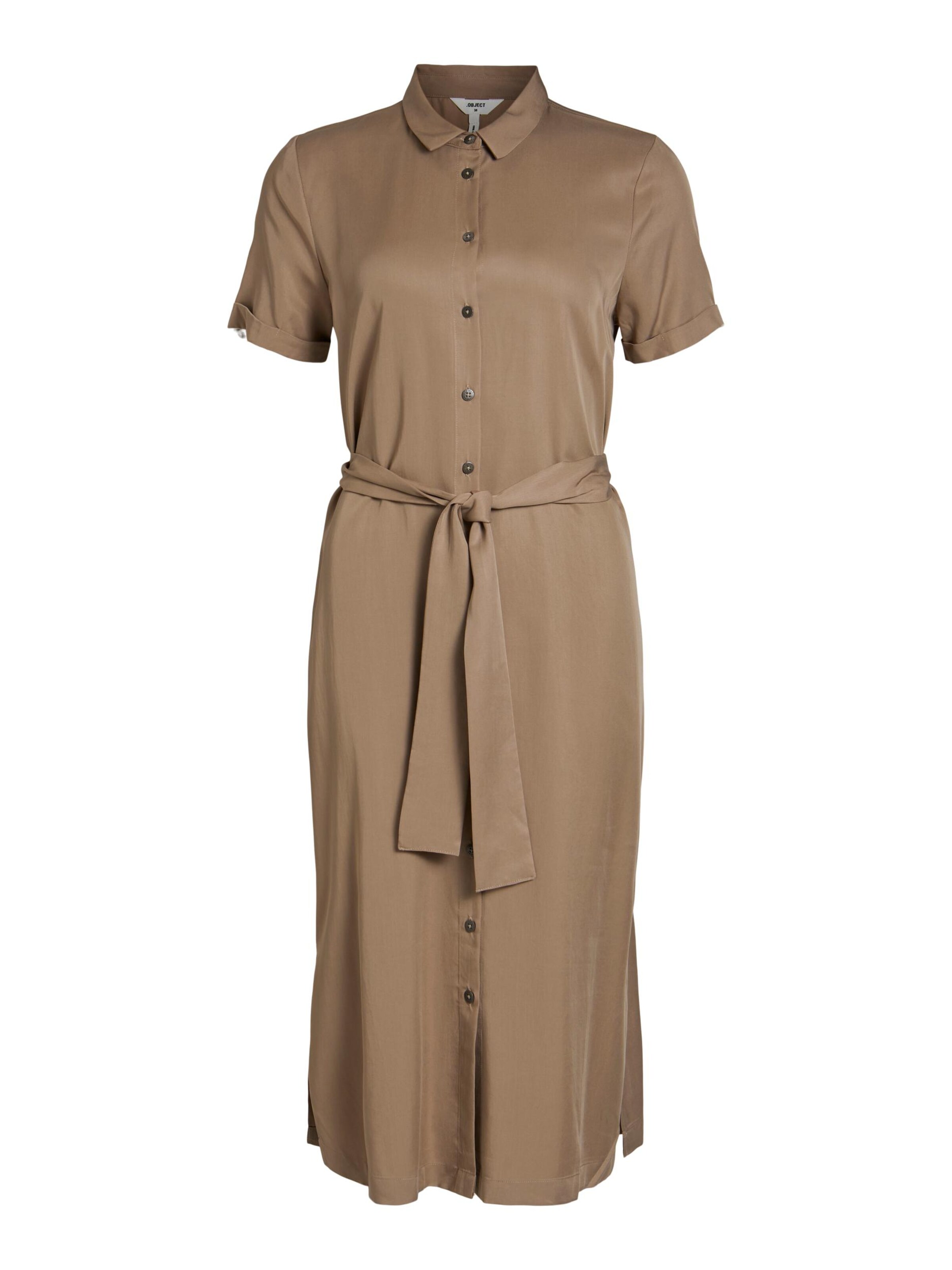 OBJECT Μπλουζοφόρεμα 'Isabella' σε καφέ: μπροστά
