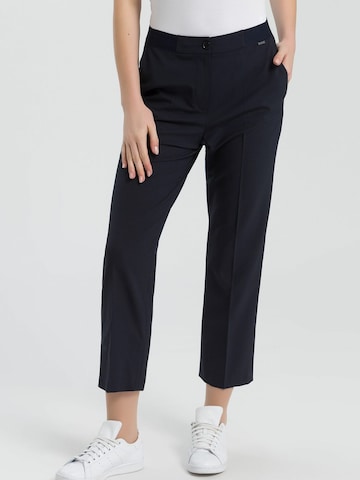 MARC AUREL Regular Pantalon in Blauw: voorkant