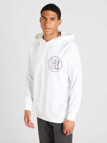 Sweat-shirt TOMMY HILFIGER en blanc : devant