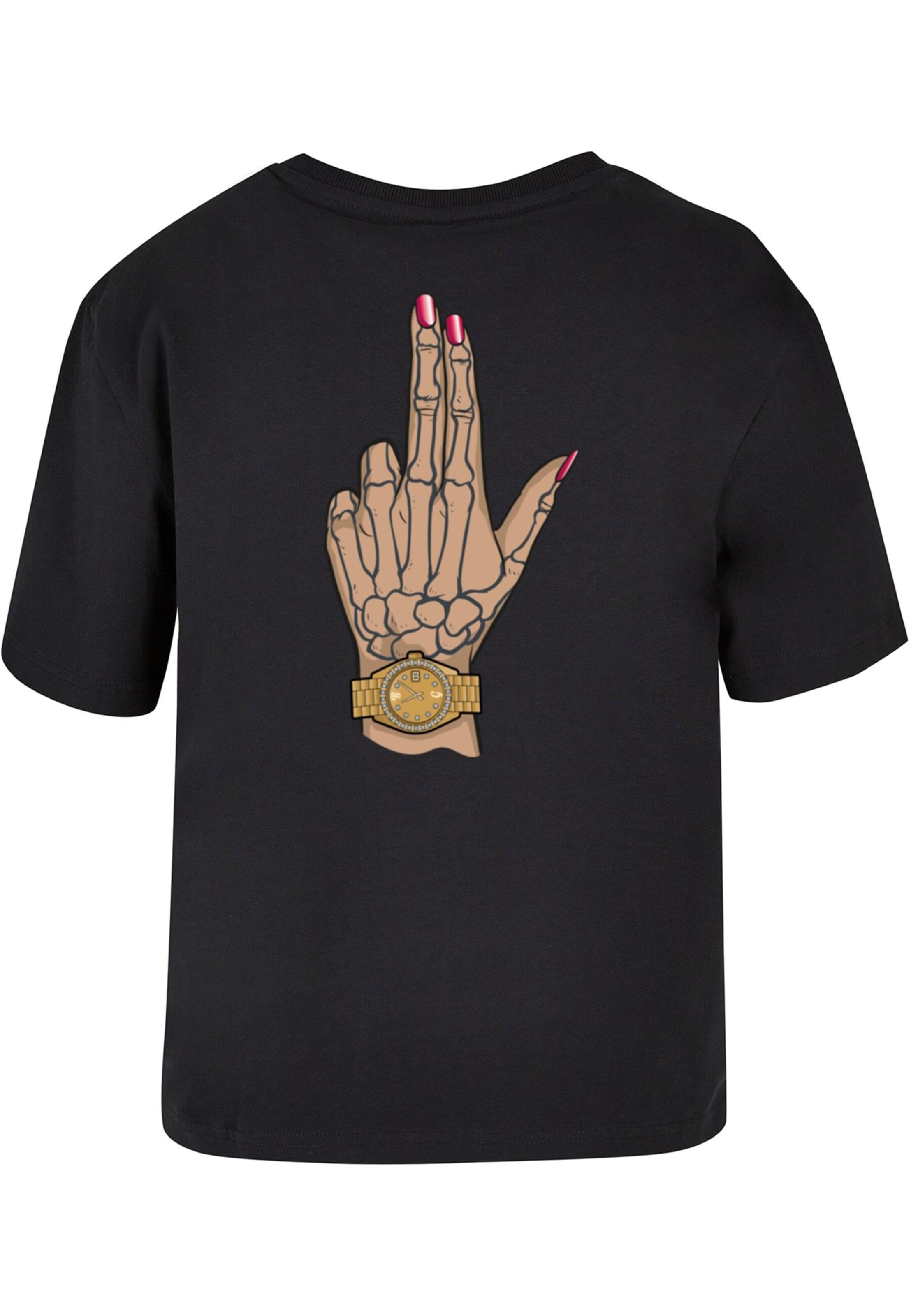 Maglietta ' BadGirl Bang' di Miss Tee in nero