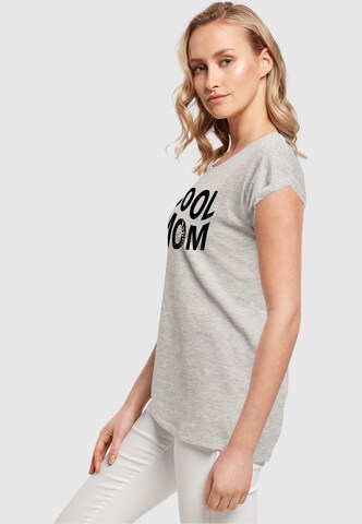 Merchcode T-Shirt 'Mothers Day - Cool Mom' in Grau