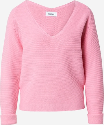 minimum Sweater 'STINEA' in Pink: front