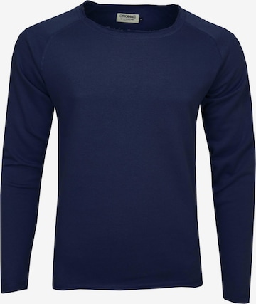 JACK & JONES Sweatshirt in Blue: front