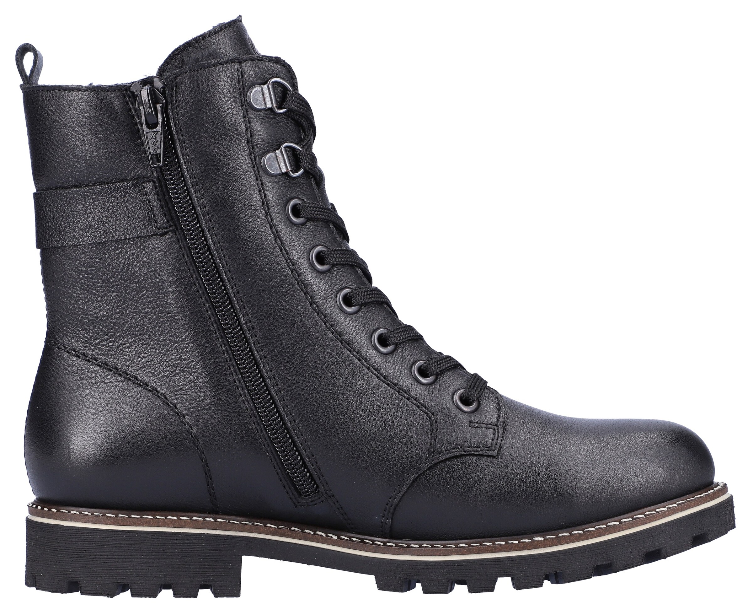 Stivaletto stringato di REMONTE in nero