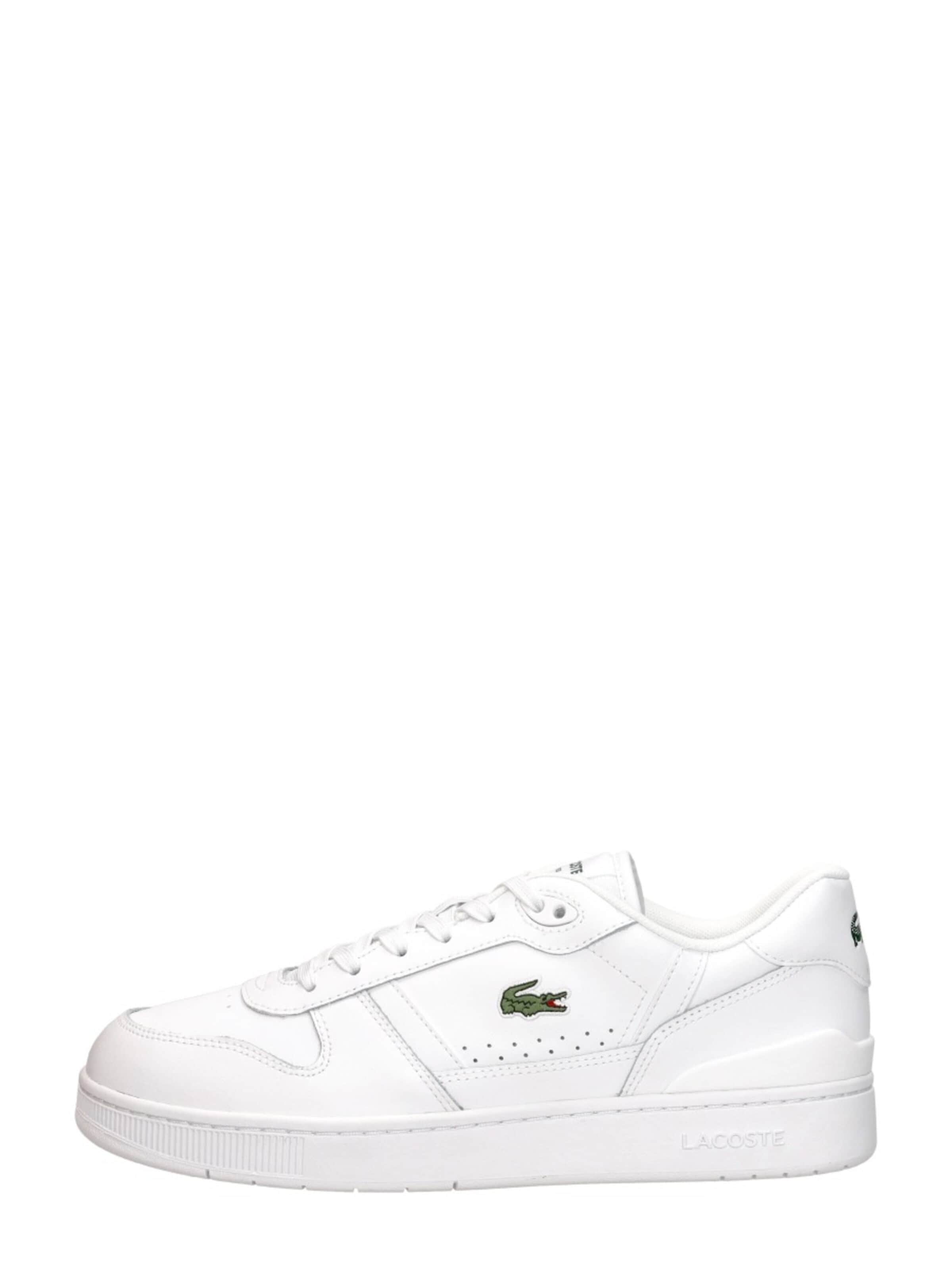 LACOSTE Sneaker low 'T Clip'‌‌‌ in Weiß: Vorderseite