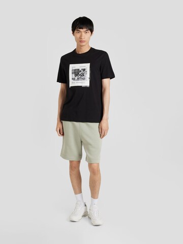 BOSS Shirt 'Urban' in Zwart