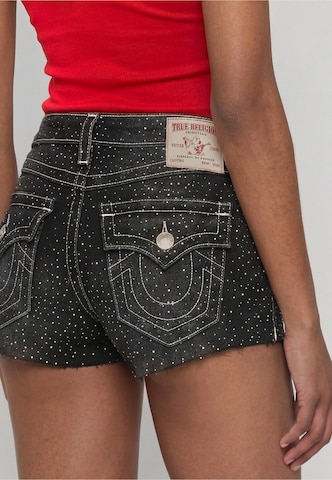 True Religion Slimfit Jeansy 'Joey' w kolorze czarny