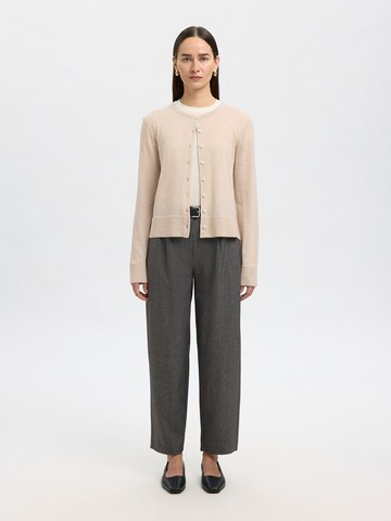 SELECTED Cardigan 'SLFTHEA' i beige