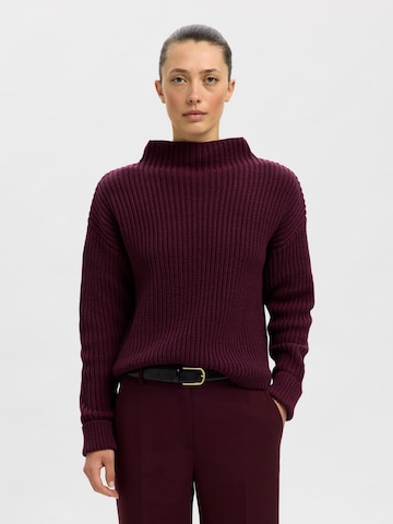 SELECTED Sweater in Red: front