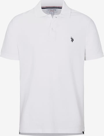 U.S. POLO ASSN. Poloshirt 'Alfred' in Weiß: Vorderseite