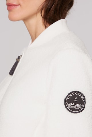 Soccx Between-Season Jacket in White