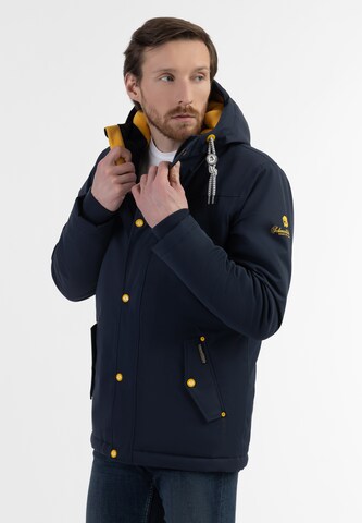 Schmuddelwedda Weatherproof jacket in Blue: front