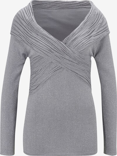 Patrizia Dini by heine Pull-over en gris argenté, Vue avec produit