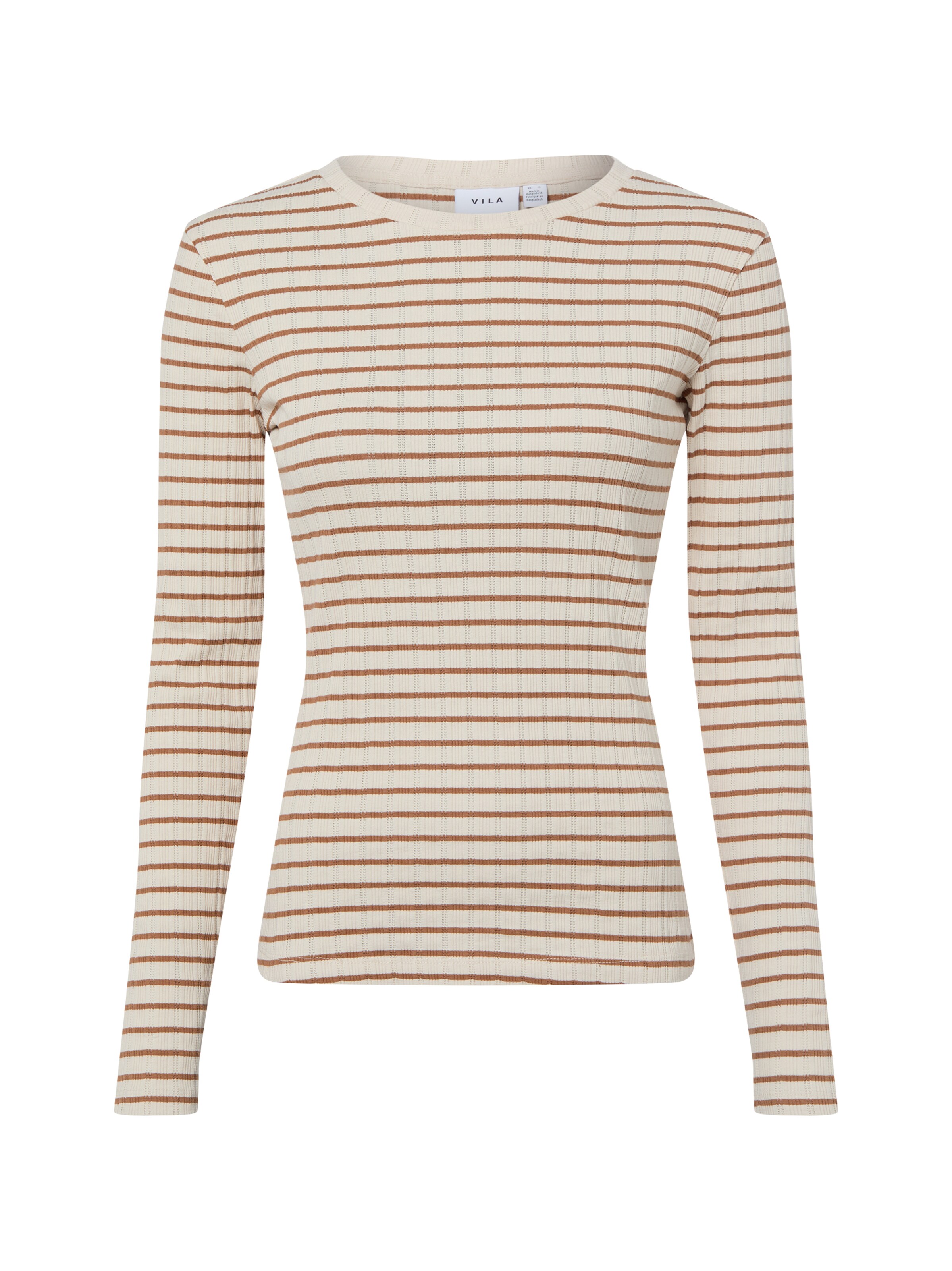 VILA Shirt in S in Ecru / Orange, Item view
