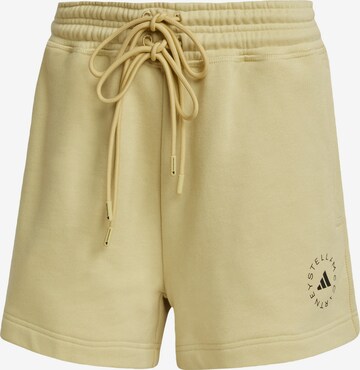 ADIDAS BY STELLA MCCARTNEY - Pantalón deportivo 'TrueCasuals' en amarillo: frente