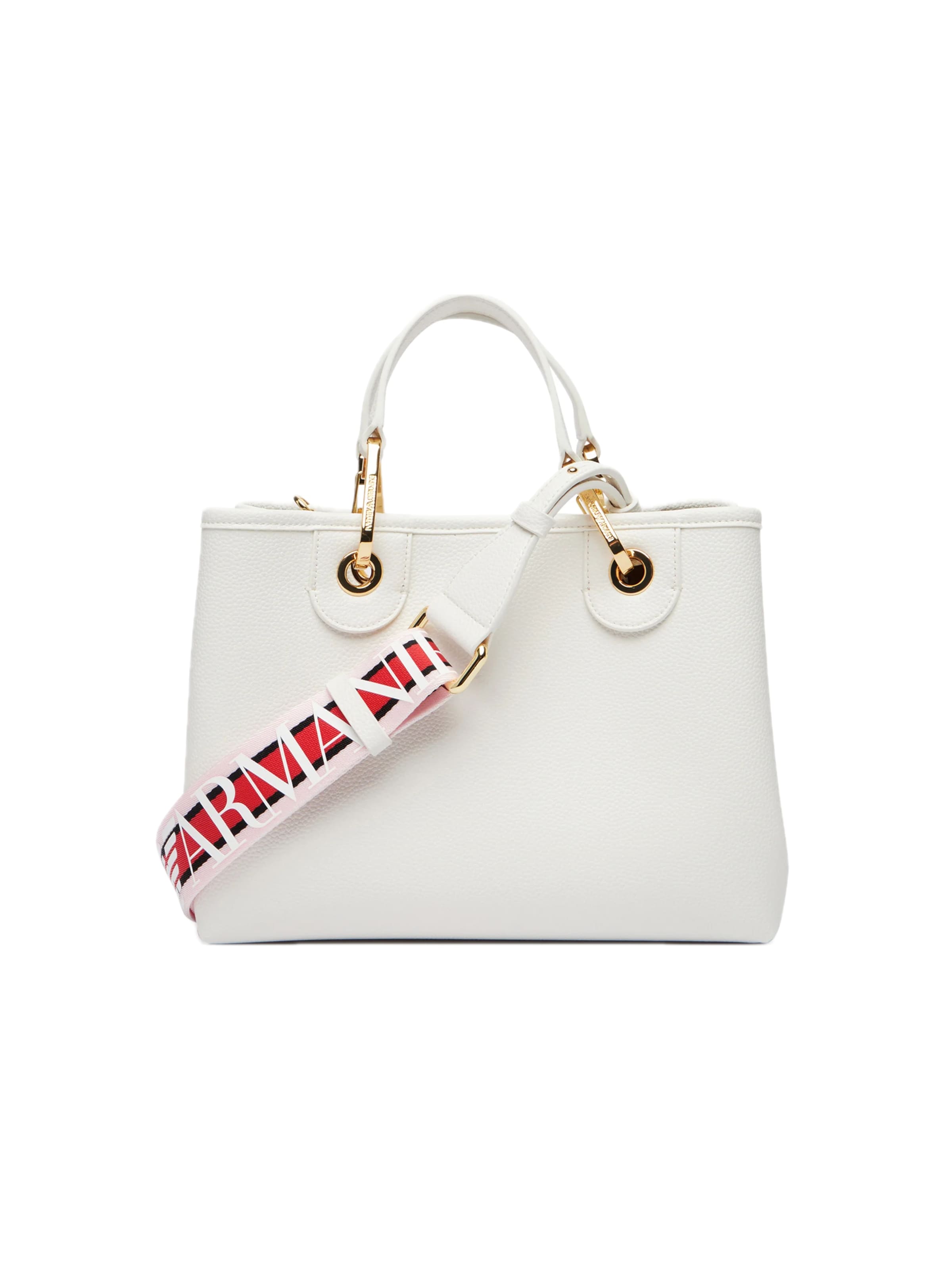 Borsa a mano 'EW000361 AF12103' di Emporio Armani in bianco