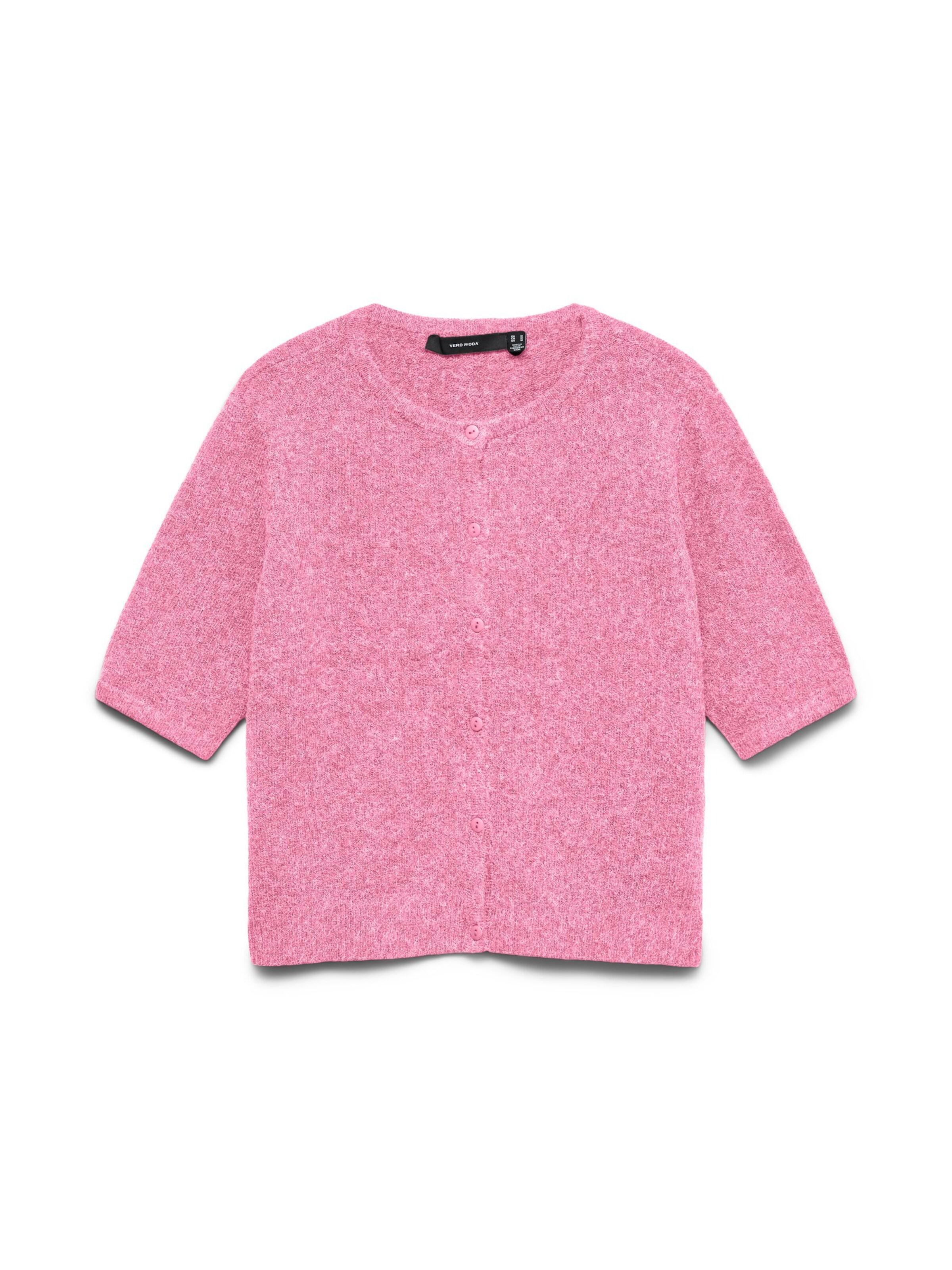 VERO MODA Strickjacke 'VMDoffy' in Pink: Vorderseite