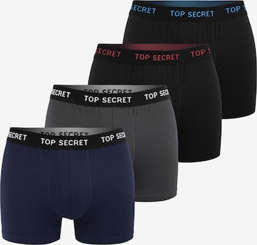Boxers Top Secret en mélange de couleurs : devant